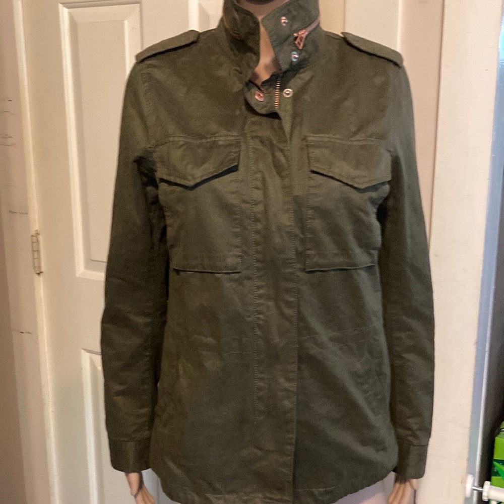 L.O.G.G. Army green utility style jacket size 4
